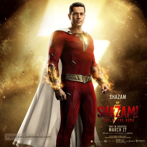 Shazam! Fury of the Gods - Movie Poster