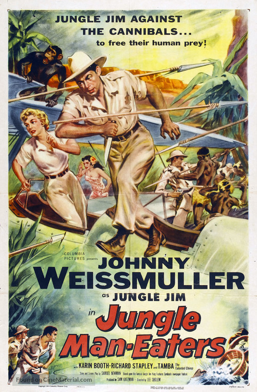 Jungle Man-Eaters - Movie Poster