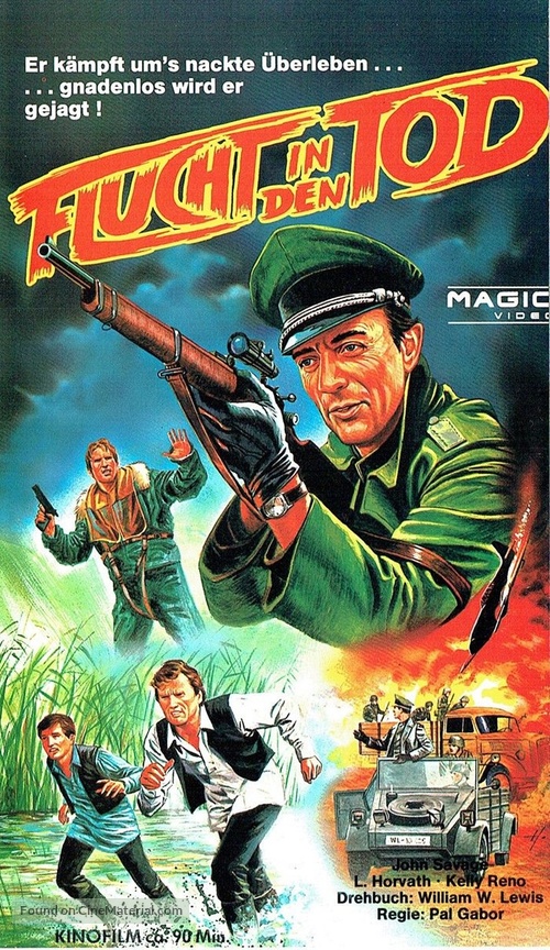 Hossz&uacute; v&aacute;gta - German VHS movie cover