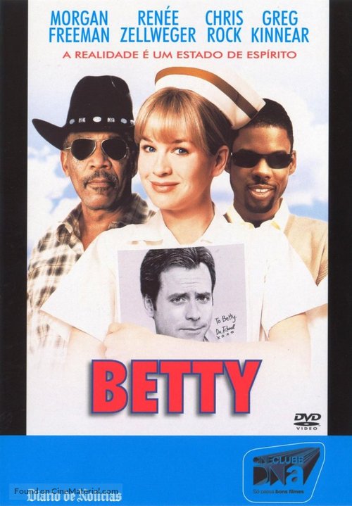 Nurse Betty - Portuguese DVD movie cover