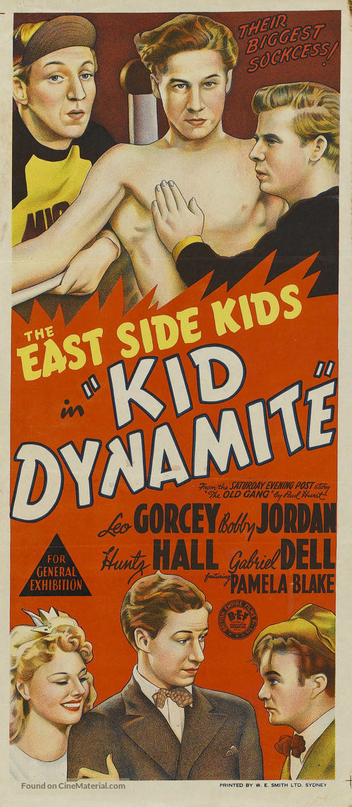 Kid Dynamite - Australian Movie Poster