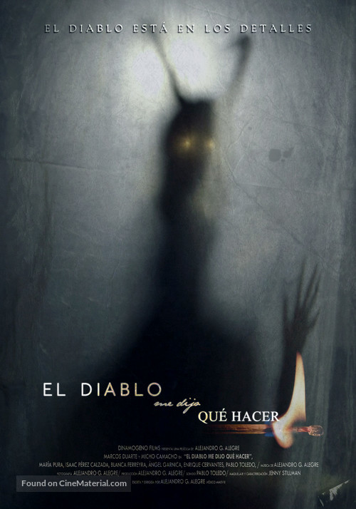 El diablo me dijo qu&eacute; hacer - Mexican Movie Poster