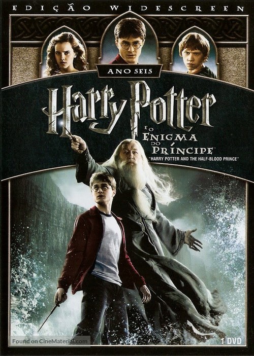 Harry Potter and the Half-Blood Prince - Brazilian DVD movie cover