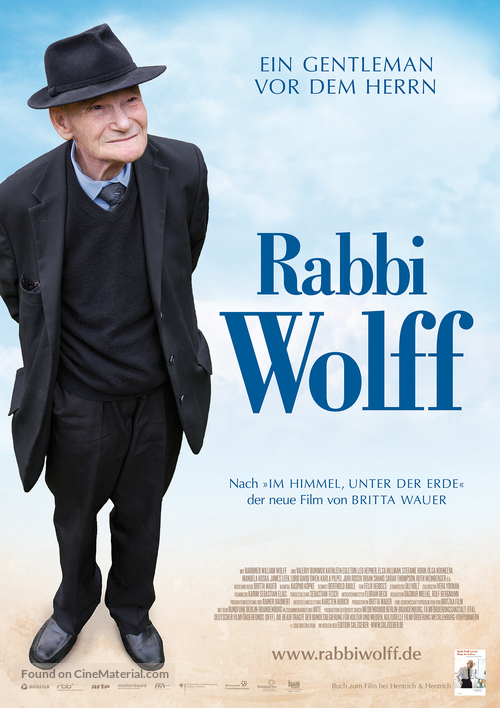 Rabbi Wolff - German Movie Poster