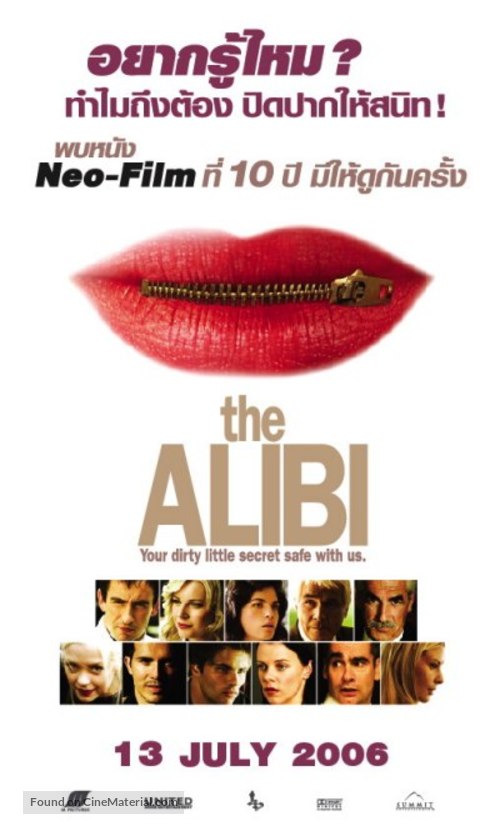 The Alibi - Thai poster