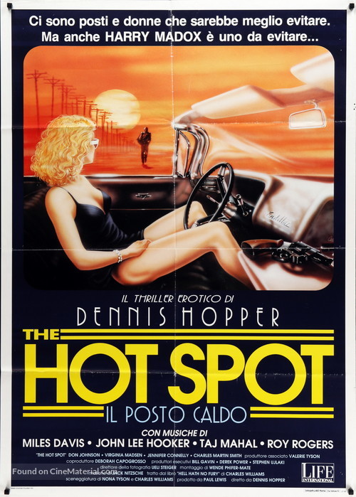 The Hot Spot - Italian Movie Poster
