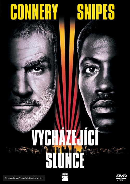 Rising Sun - Czech DVD movie cover