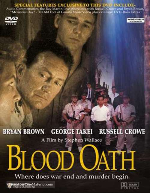 Blood Oath - Australian DVD movie cover