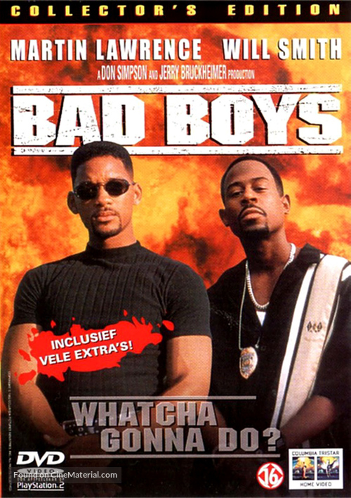 Bad Boys - Belgian Movie Cover