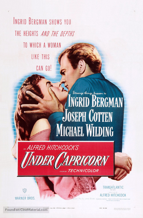 Under Capricorn - Theatrical movie poster