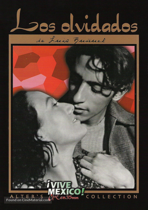 Los olvidados - Mexican DVD movie cover
