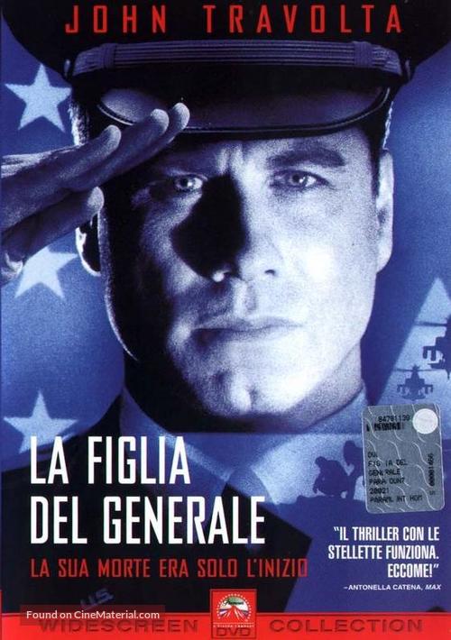The General&#039;s Daughter - Italian DVD movie cover