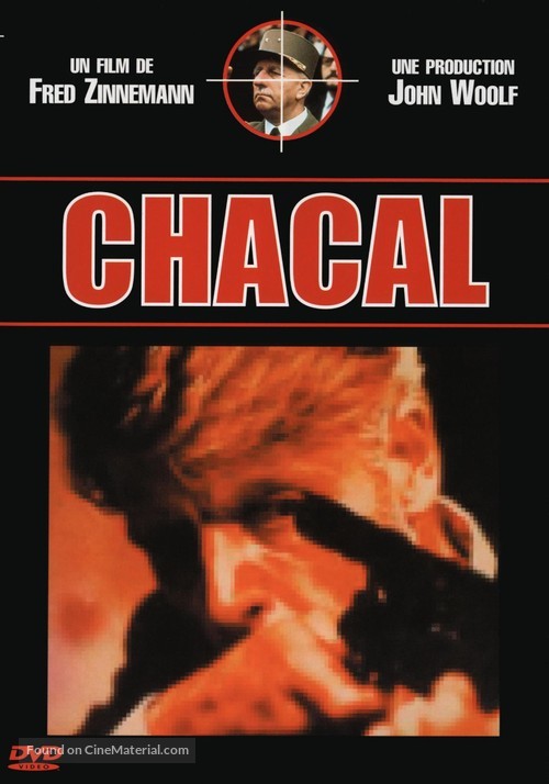 The Day of the Jackal - French DVD movie cover