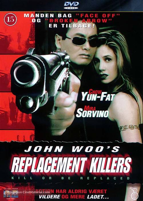 The Replacement Killers - Danish Movie Cover