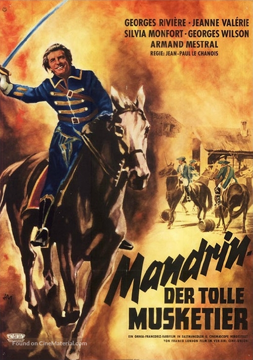 Mandrin - German Movie Poster