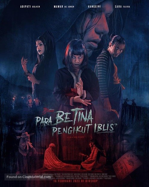 Para Betina Pengikut Iblis - Indonesian Movie Poster