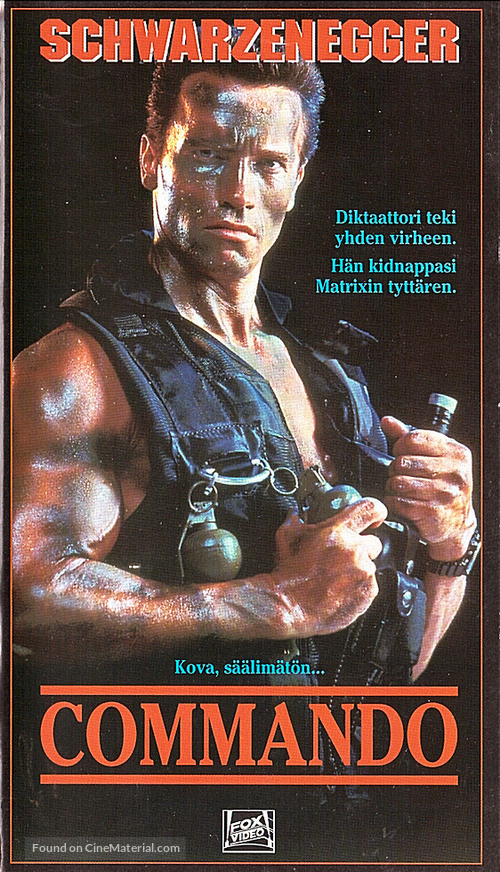 Commando - Finnish Movie Cover