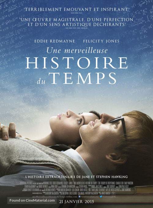 The Theory of Everything - French Movie Poster