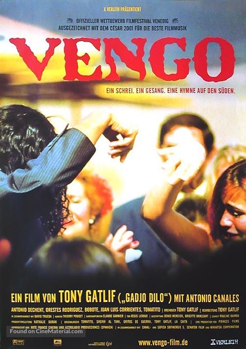 Vengo - German Movie Poster