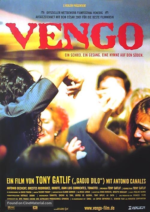 Vengo - German Movie Poster