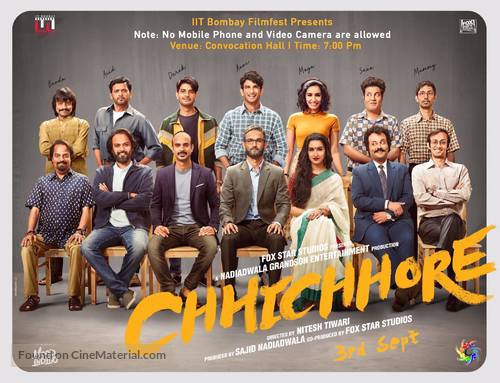 Chhichhore - Indian Movie Poster