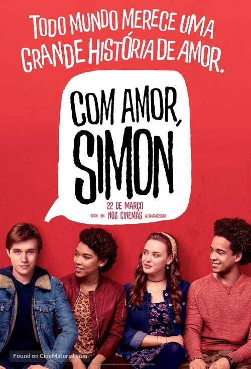 Love, Simon - Brazilian Movie Poster