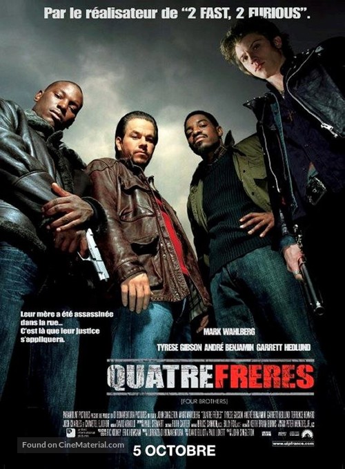 Four Brothers - French Movie Poster