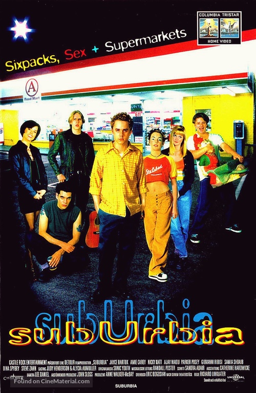 SubUrbia - German VHS movie cover