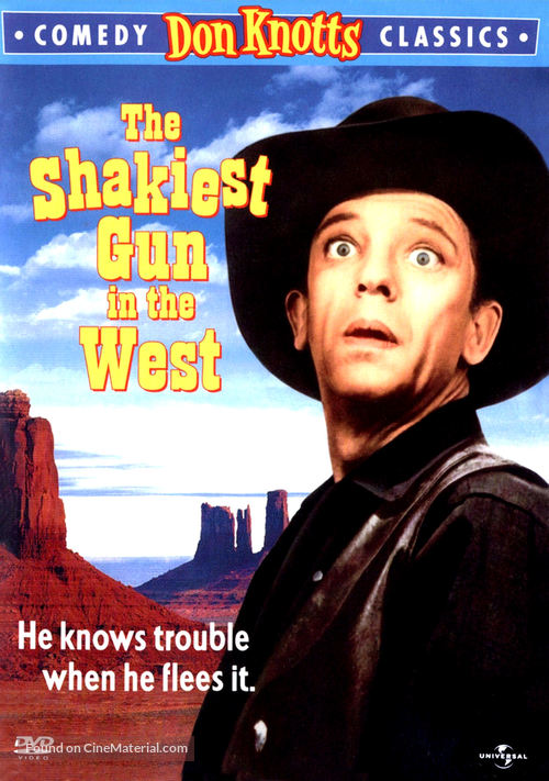 The Shakiest Gun in the West - DVD movie cover