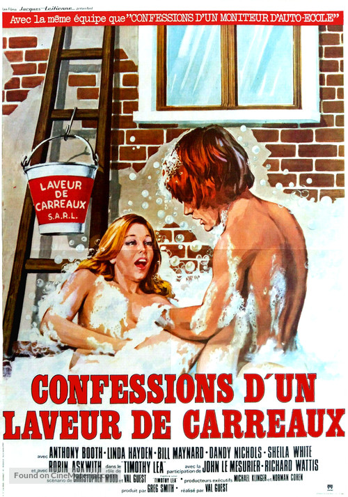 Confessions of a Window Cleaner - French Movie Poster