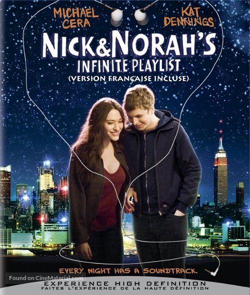 Nick and Norah&#039;s Infinite Playlist - Canadian Movie Cover
