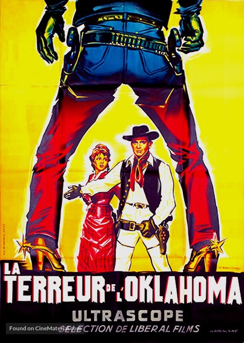 Il terrore dell&#039;Oklahoma - French Movie Poster