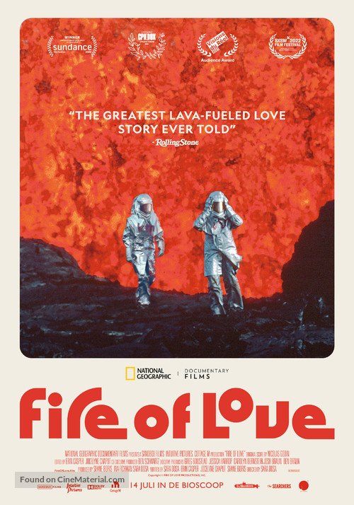 Fire of Love - Dutch Movie Poster