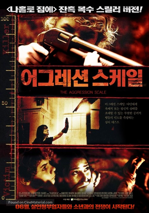 The Aggression Scale - South Korean Movie Poster