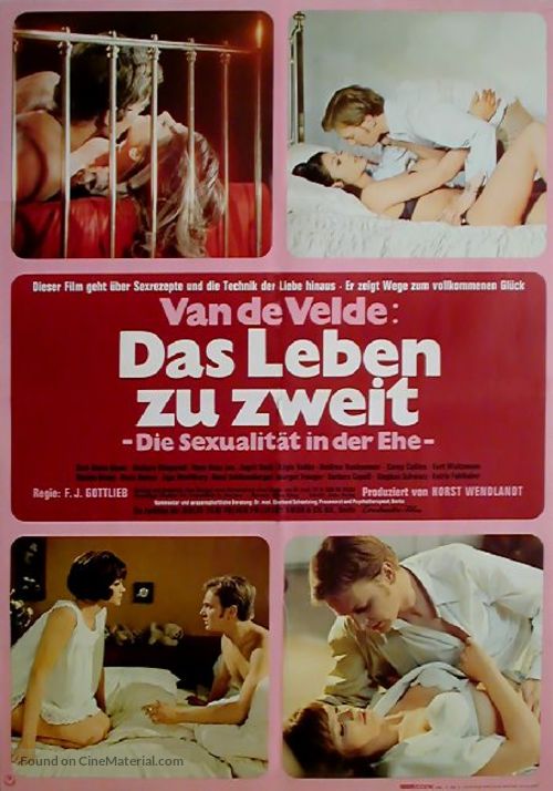 Van de Velde: Das Leben zu zweit - Sexualit&auml;t in der Ehe - German Movie Poster