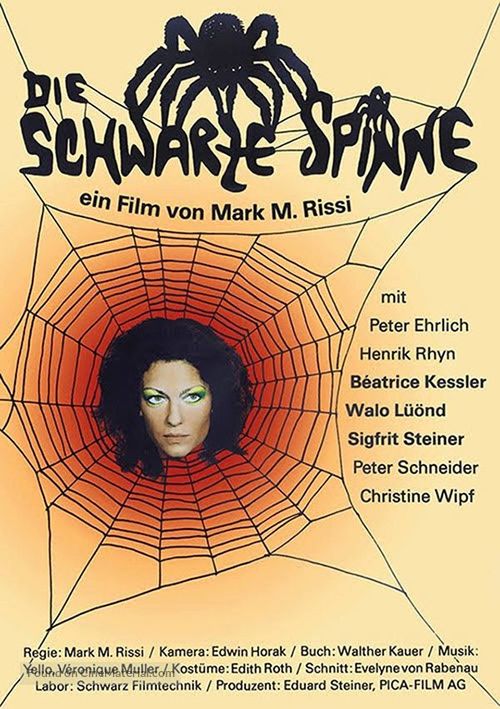 Die schwarze Spinne - Swiss Movie Poster