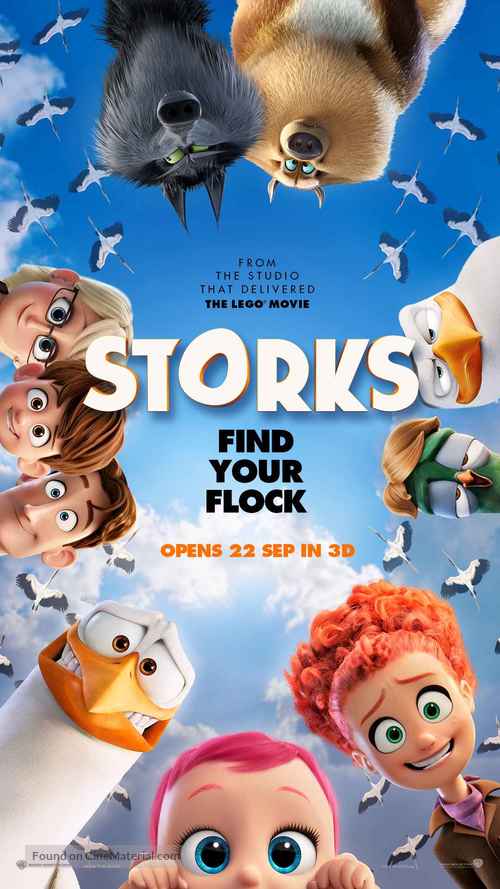 Storks - Singaporean Movie Poster