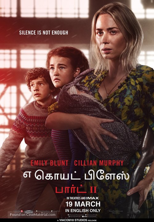 A Quiet Place: Part II - Indian Movie Poster