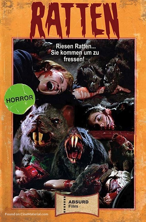 Deadly Eyes - German Blu-Ray movie cover