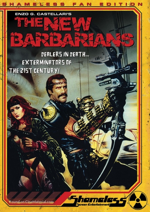 I nuovi barbari - British DVD movie cover