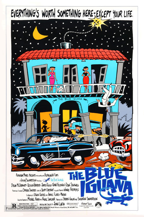 The Blue Iguana - Movie Poster