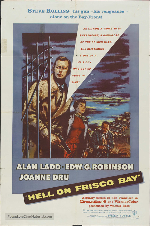 Hell on Frisco Bay - Movie Poster