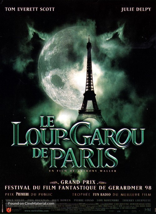 An American Werewolf in Paris - French Movie Poster