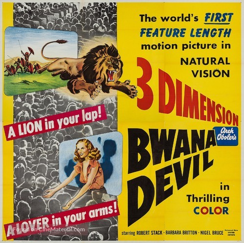 Bwana Devil - Movie Poster