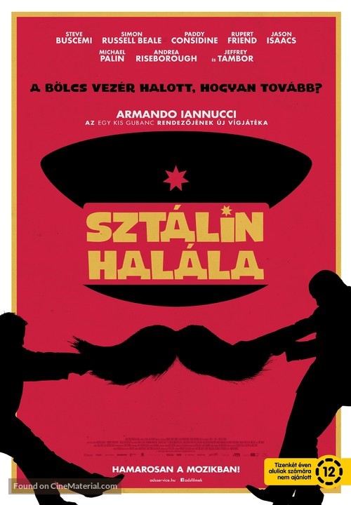 The Death of Stalin - Hungarian Movie Poster