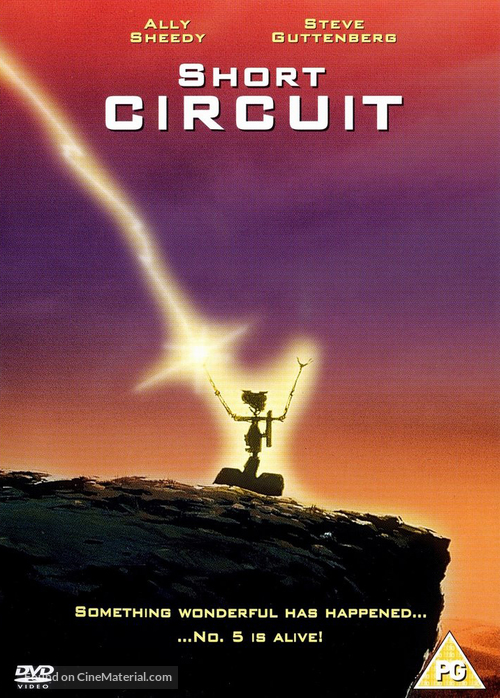 Short Circuit - British DVD movie cover