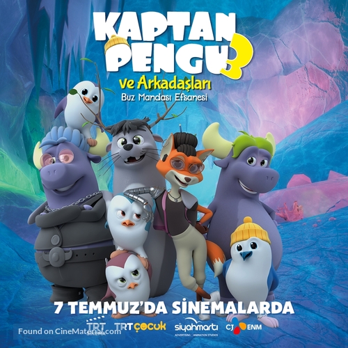 Kaptan Pengu ve Arkadaslari 3: Buz Mandasi Efsanesi - Turkish Movie Poster