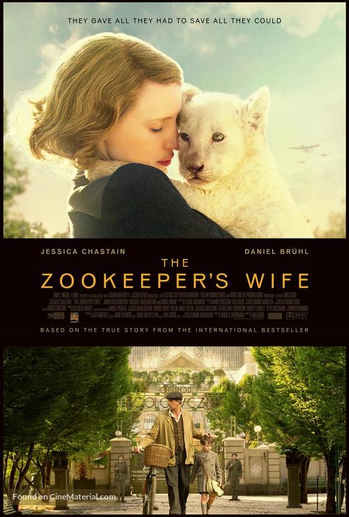 The Zookeeper&#039;s Wife - South African Movie Poster