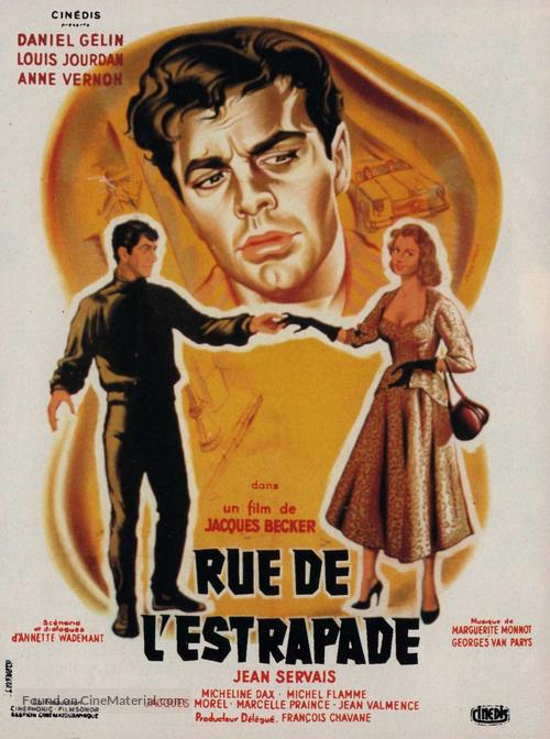 Rue de l&#039;Estrapade - French Movie Poster