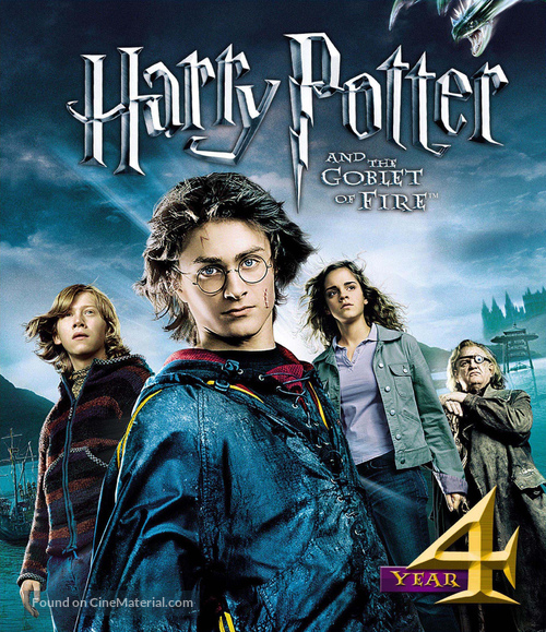 Harry Potter and the Goblet of Fire - Japanese Blu-Ray movie cover